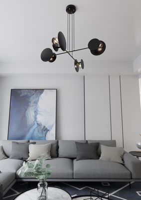 Emibig Lighting Taklampa IDEA 4 SVART