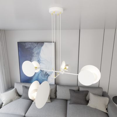 Emibig Lighting Taklampa IDEA 4 VIT