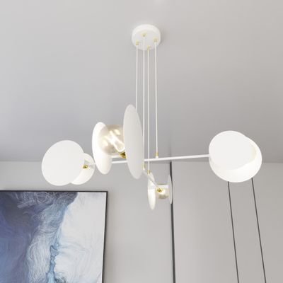 Emibig Lighting Taklampa IDEA 4 VIT