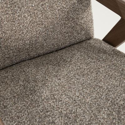 Eleonora Fåtölj Francis - Taupe Flou Mullvad