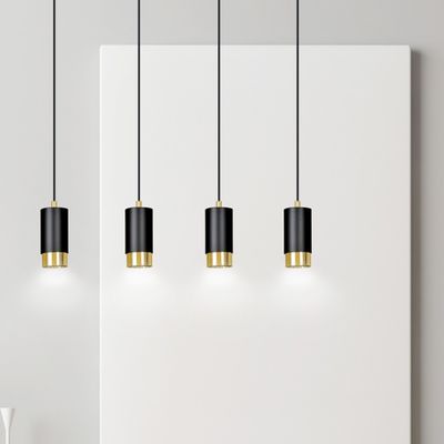Emibig Lighting Taklampa FUMIKO 4 SVART/GULD