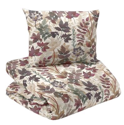 Redlunds Palermo Bäddset Burgundy 150x210 50x60 cm