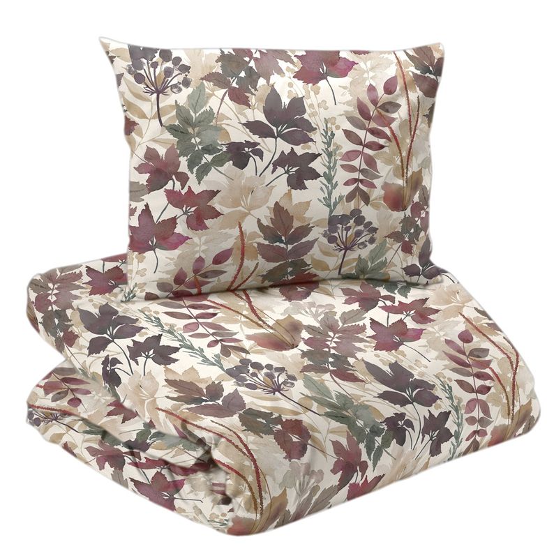 Redlunds Palermo Bäddset Burgundy 150x210 50x60 cm