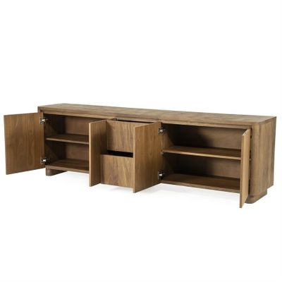 Eleonora TV-bänk Edward 200 cm Brun