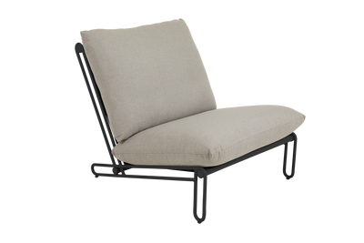 Brafab Blixt Fåtölj Svart/Cley Beige