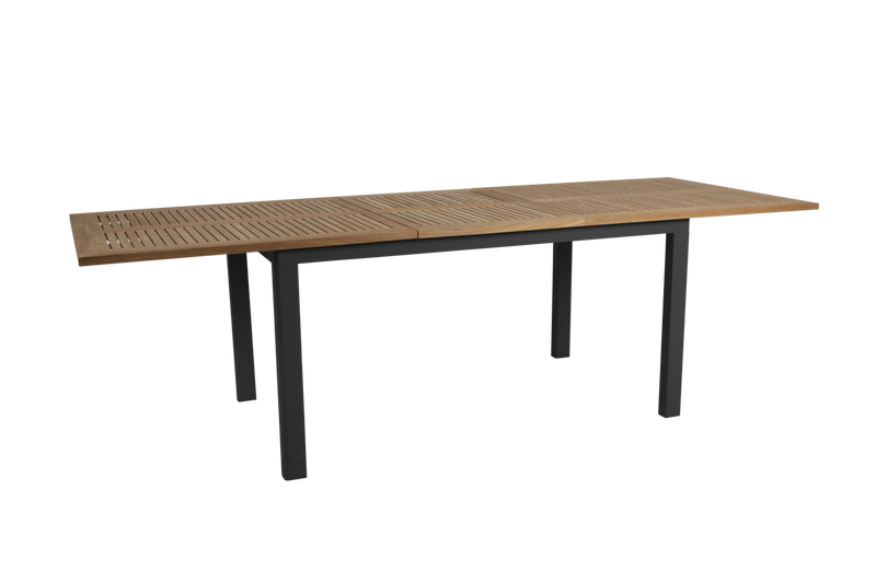 Brafab Lyon Matbord Svart/Teak