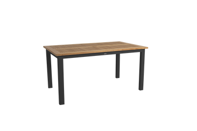 Brafab Lyon Matbord Svart/Teak