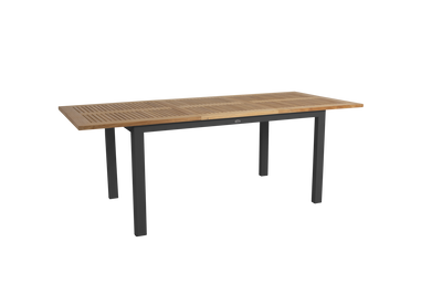 Brafab Lyon Matbord Svart/Teak