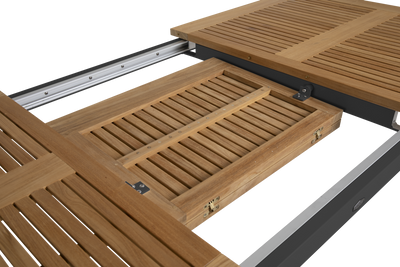 Brafab Lyon Matbord Svart/Teak