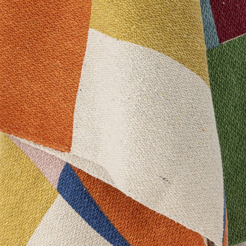 Bloomingville Colorine pläd flerfärgad 160x130 cm