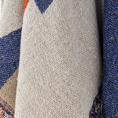 Bloomingville Clarita pläd flerfärgad 160x130 cm