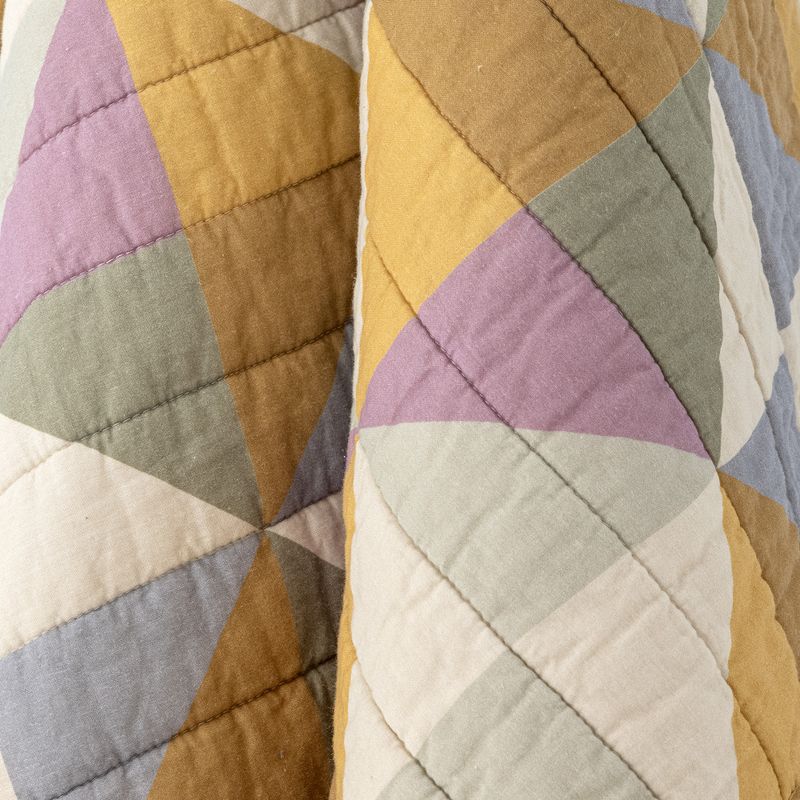 Bloomingville Crewe pläd flerfärgad 150x125 cm
