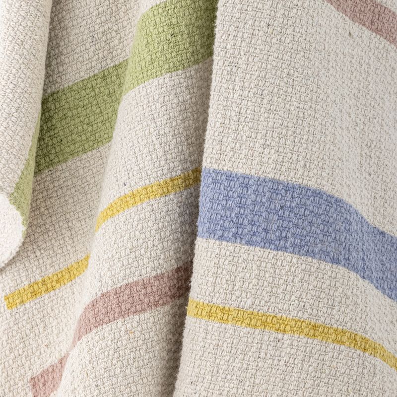 Bloomingville Pontino pläd natur 160x130 cm