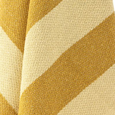 Bloomingville Frello pläd gul 160x130 cm