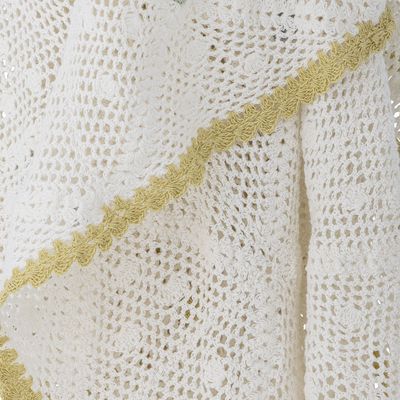 Bloomingville Rovigo pläd natur 150x125 cm