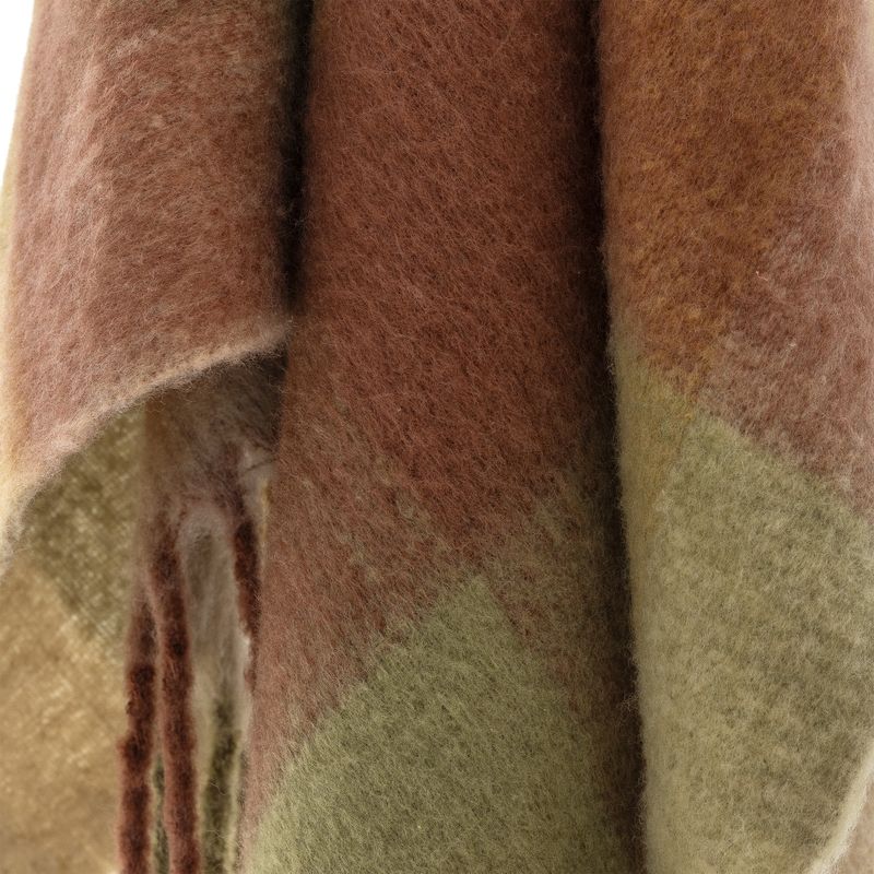 Bloomingville Hamisha pläd flerfärgad 152x127 cm