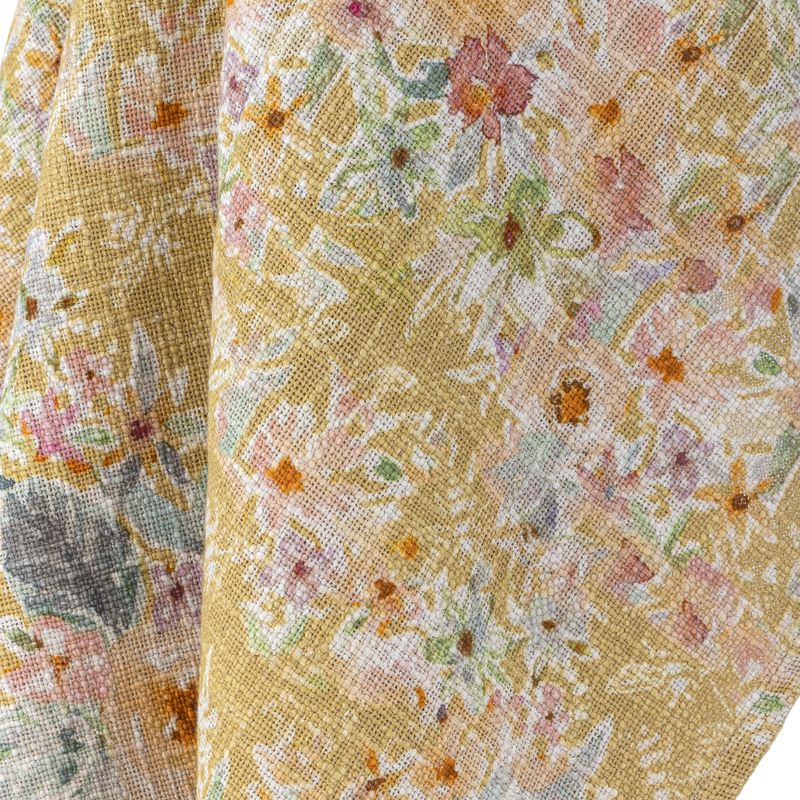 Bloomingville Manoj pläd flerfärgad 152x127 cm