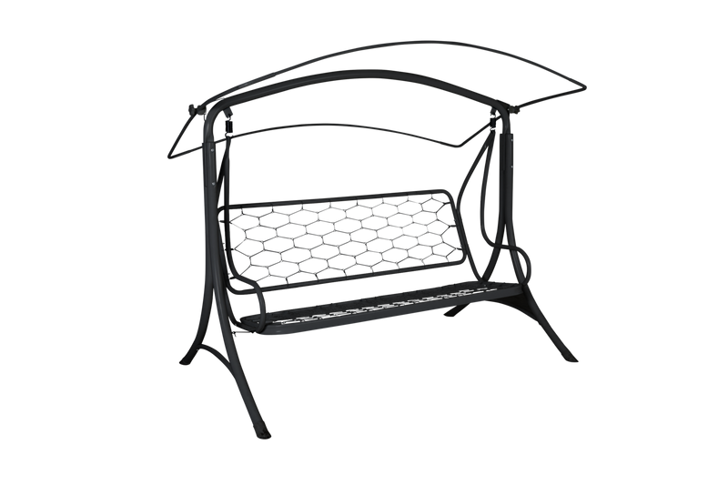 Brafab Prag garden swing Svart