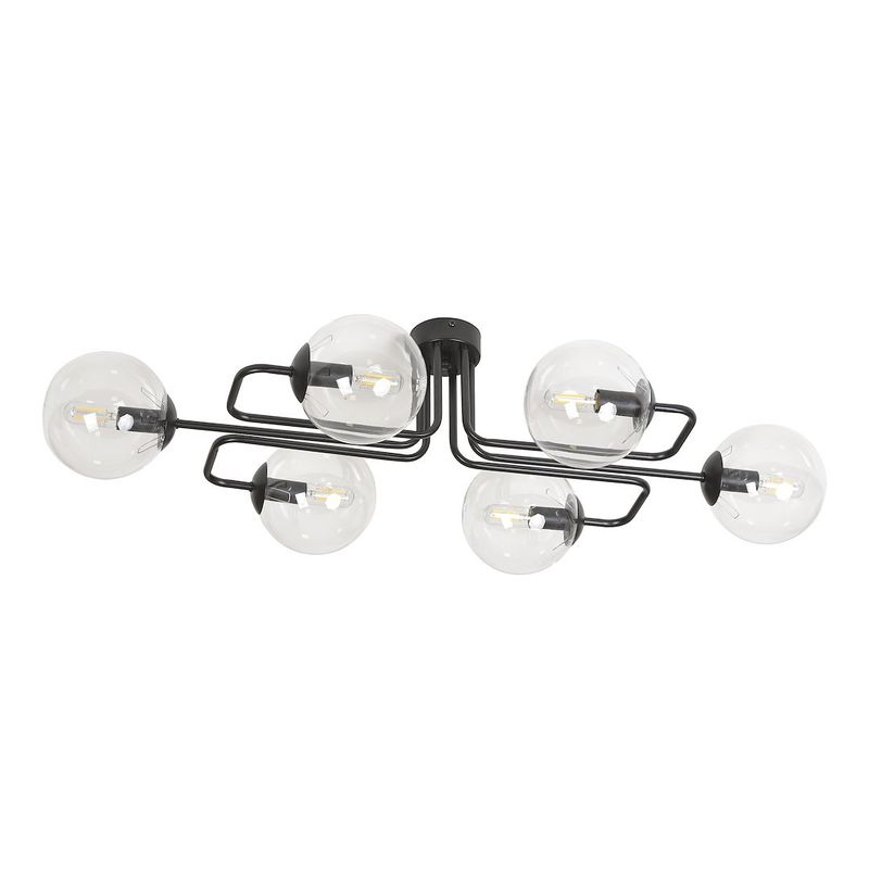 Emibig Lighting Taklampa BRENDI 6A BL TRANSPARENT