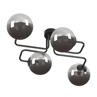 Emibig Lighting Taklampa BRENDI 4 BL GRAFIT