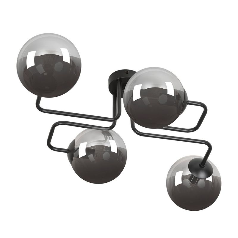 Emibig Lighting Taklampa BRENDI 4 BL GRAFIT