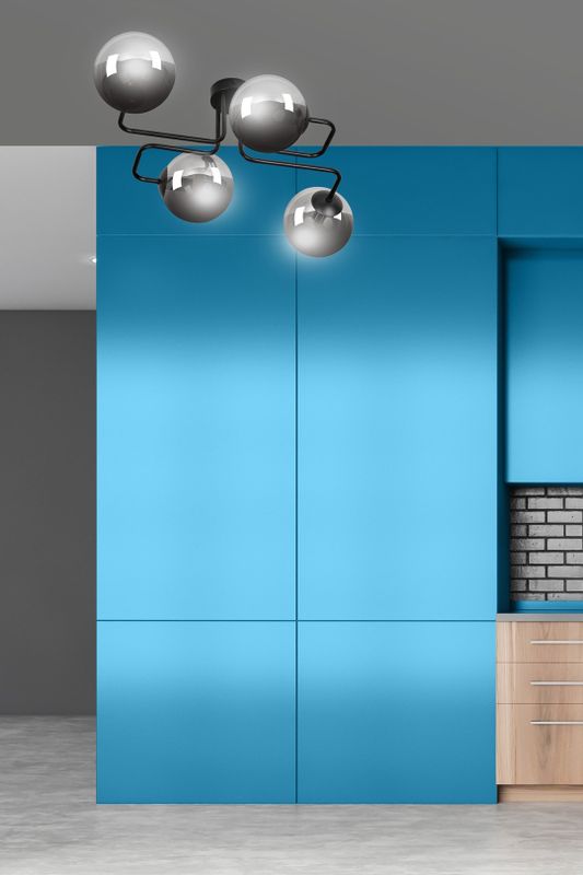 Emibig Lighting Taklampa BRENDI 4 BL GRAFIT