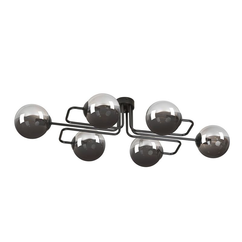 Emibig Lighting Taklampa BRENDI 6A BL GRAFIT