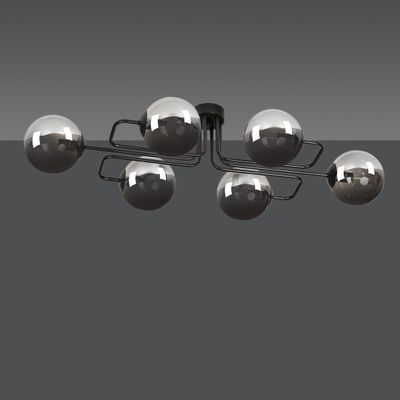 Emibig Lighting Taklampa BRENDI 6A BL GRAFIT