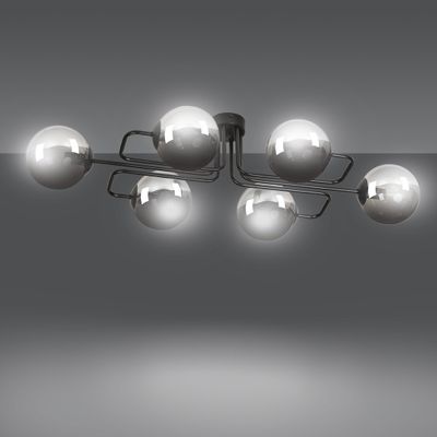 Emibig Lighting Taklampa BRENDI 6A BL GRAFIT