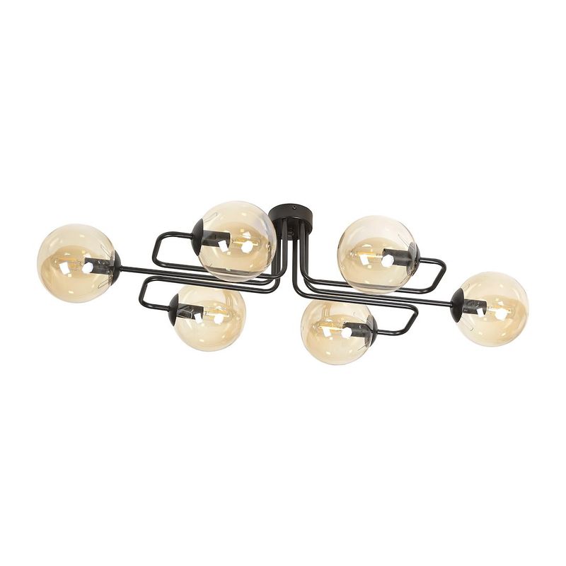 Emibig Lighting Taklampa BRENDI 6A BL HONUNG