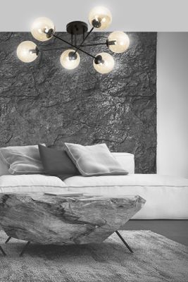 Emibig Lighting Taklampa BRENDI 6B BL HONUNG