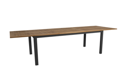 Brafab Lyon Matbord Svart/Teak