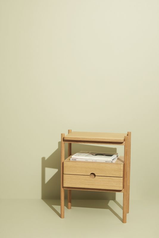 Hübsch Appeal sängbord naturell 45 x 31 x H59 cm