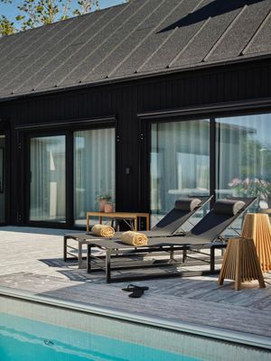 Brafab Vevi lounger Svart/Svart