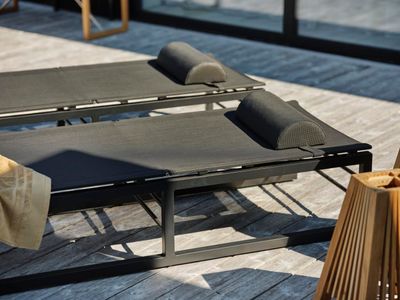 Brafab Vevi lounger Svart/Svart