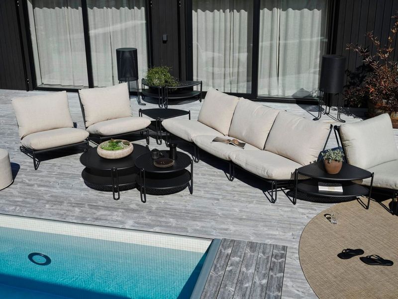 Brafab Blixt Soffbord Svart