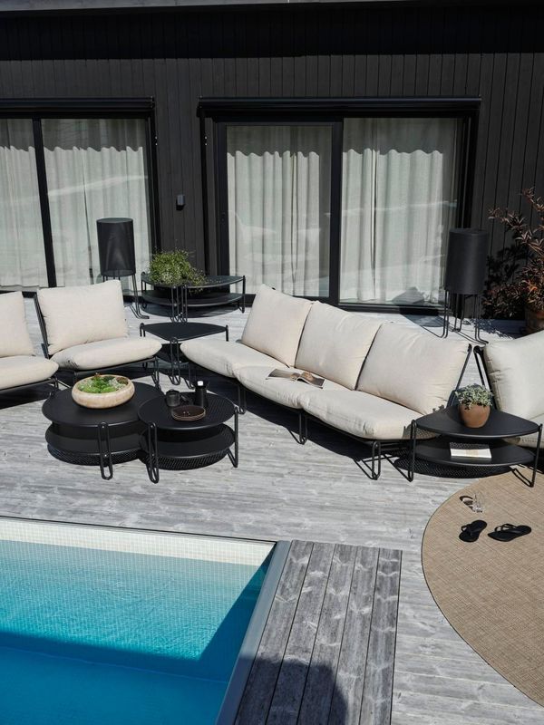 Brafab Blixt Soffbord Svart