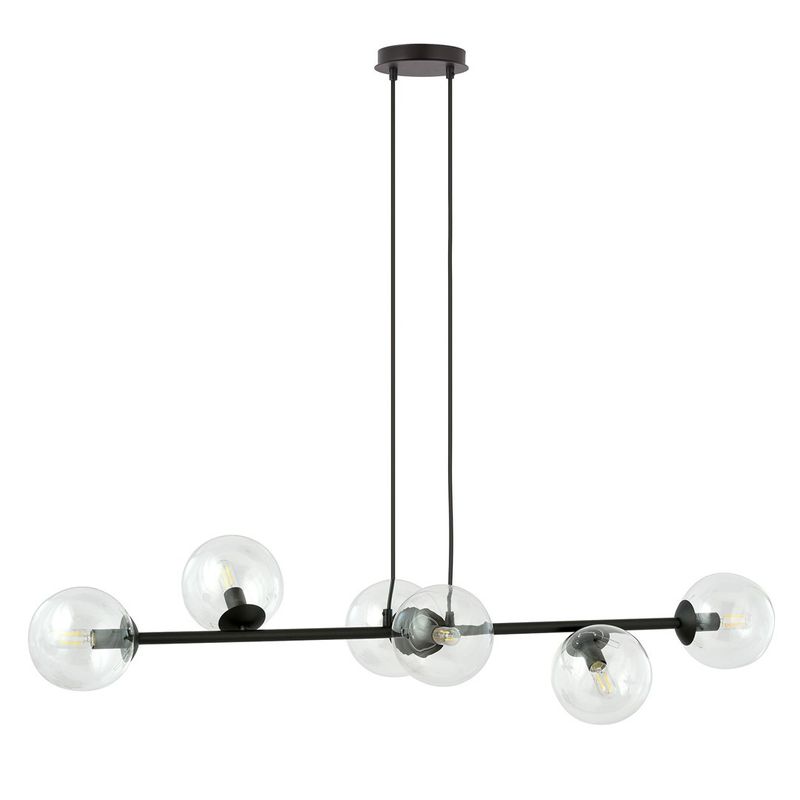 Emibig Lighting Taklampa ROSSI 6 BL TRANSPARENT