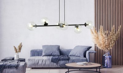 Emibig Lighting Taklampa ROSSI 6 BL TRANSPARENT