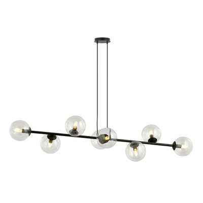 Emibig Lighting Taklampa ROSSI 8 BL TRANSPARENT
