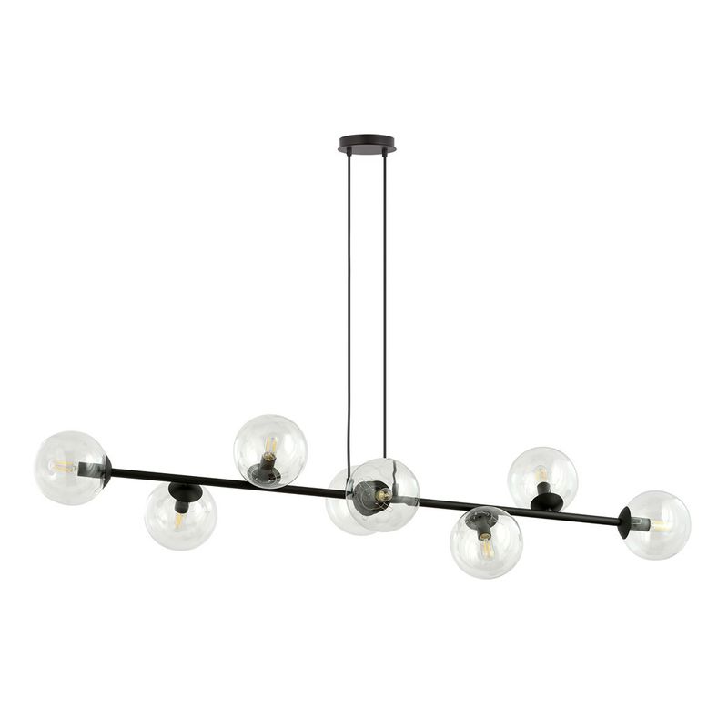 Emibig Lighting Taklampa ROSSI 8 BL TRANSPARENT