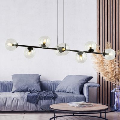 Emibig Lighting Taklampa ROSSI 8 BL TRANSPARENT
