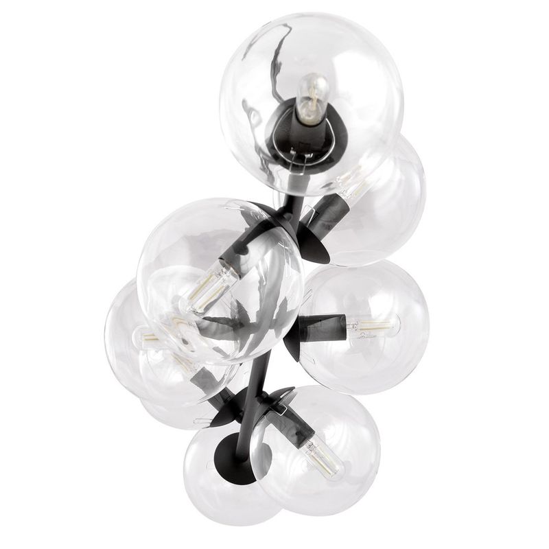 Emibig Lighting Taklampa ROSSI 8 BL TRANSPARENT