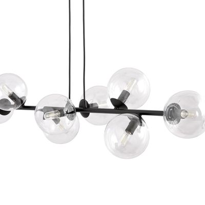 Emibig Lighting Taklampa ROSSI 8 BL TRANSPARENT