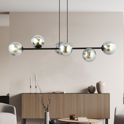 Emibig Lighting Taklampa ROSSI 6 BL GRAFIT