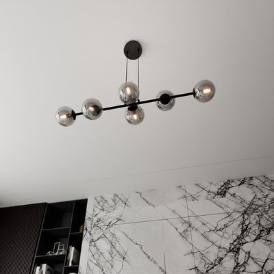 Emibig Lighting Taklampa ROSSI 6 BL GRAFIT