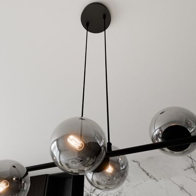 Emibig Lighting Taklampa ROSSI 6 BL GRAFIT