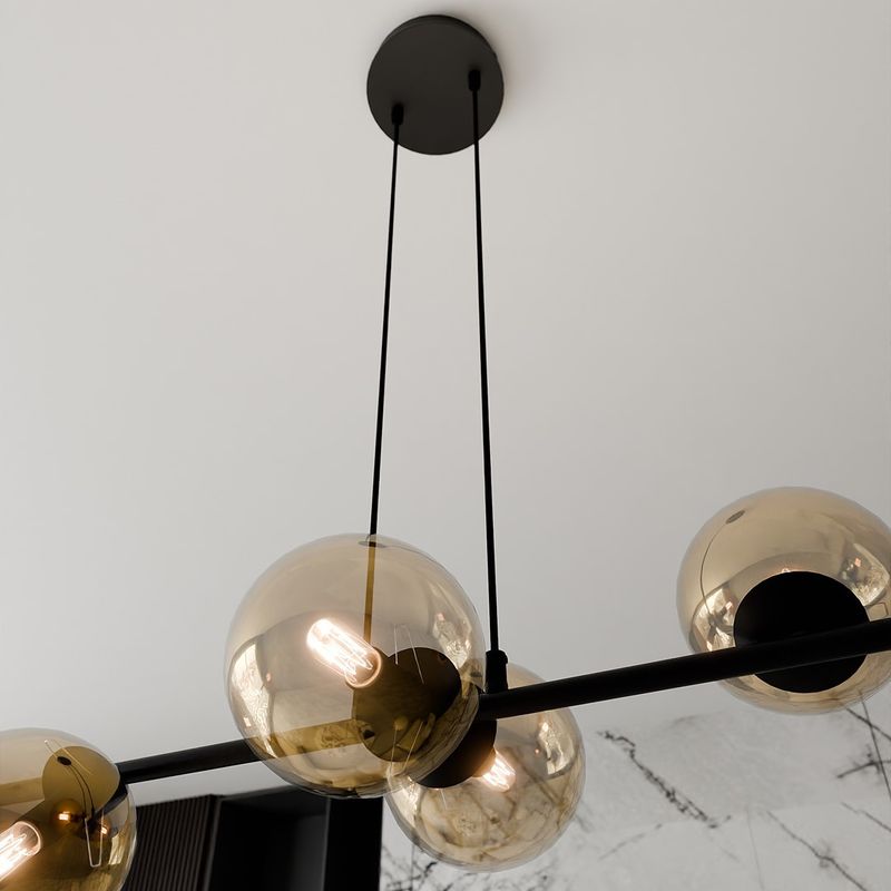 Emibig Lighting Taklampa ROSSI 6 BL HONUNG