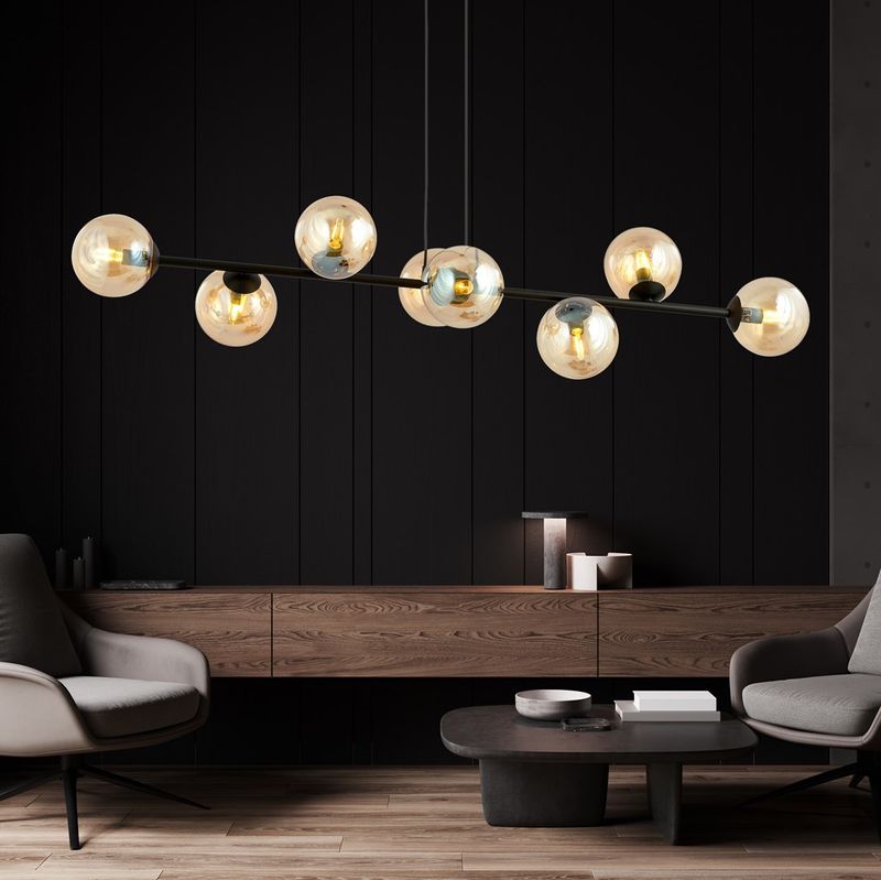 Emibig Lighting Taklampa ROSSI 8 HONUNG