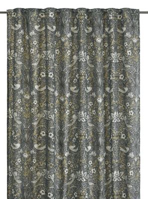 Svanefors Vilja Gardin 2P Grå 2x130x250 cm